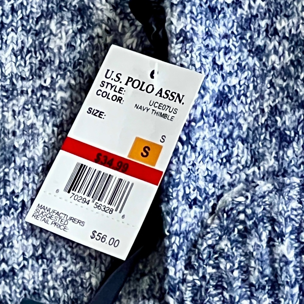 US Polo Assn Women's V-neck Sweater